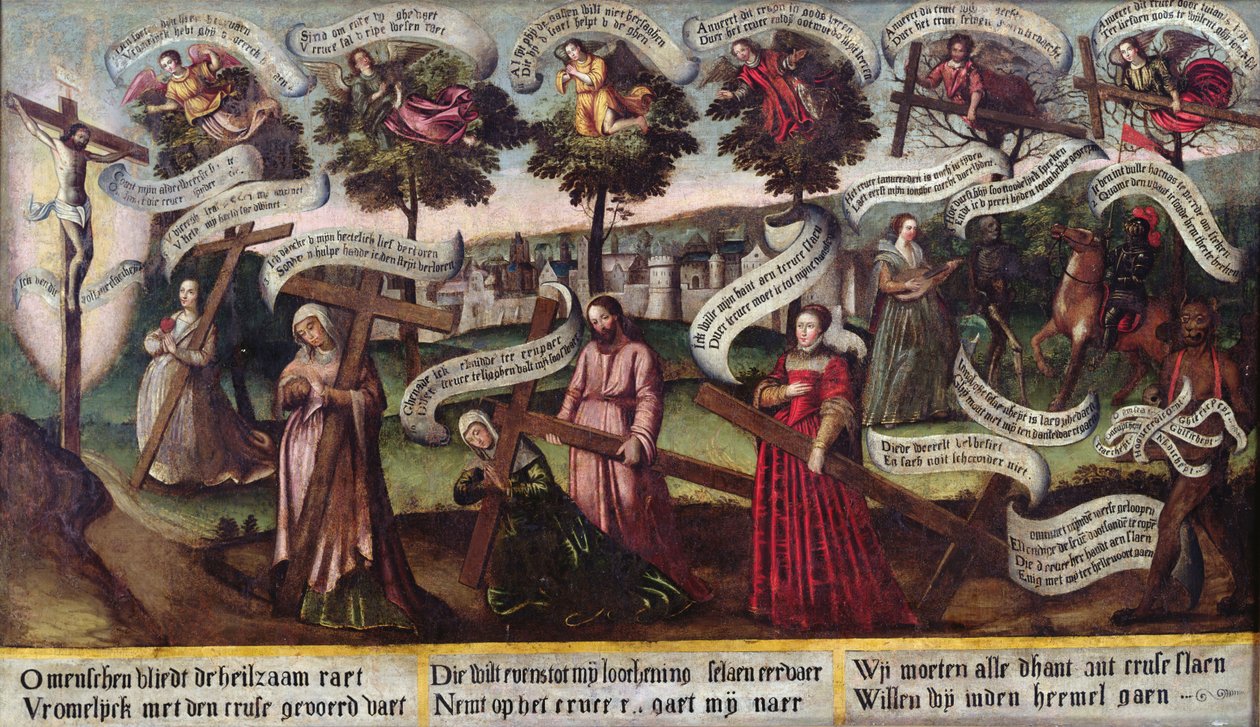 Korsets väg av Flemish School
