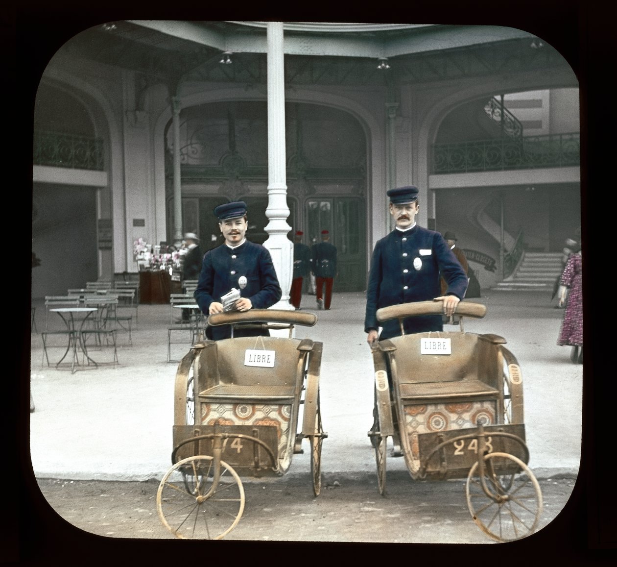 Paris Exposition: Chemistry and Machinery, 1900 (lanternbild) av French Photographer