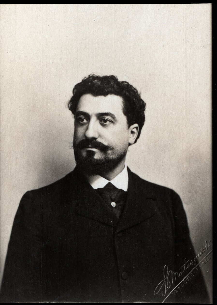Porträtt av Albert Raymond Alvarez (1861-1933), fransk operasångare. av French Photographer