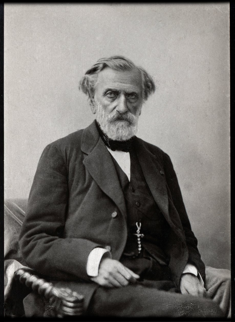 Porträtt av Ambroise Thomas (1811-1896), fransk kompositör. av French Photographer