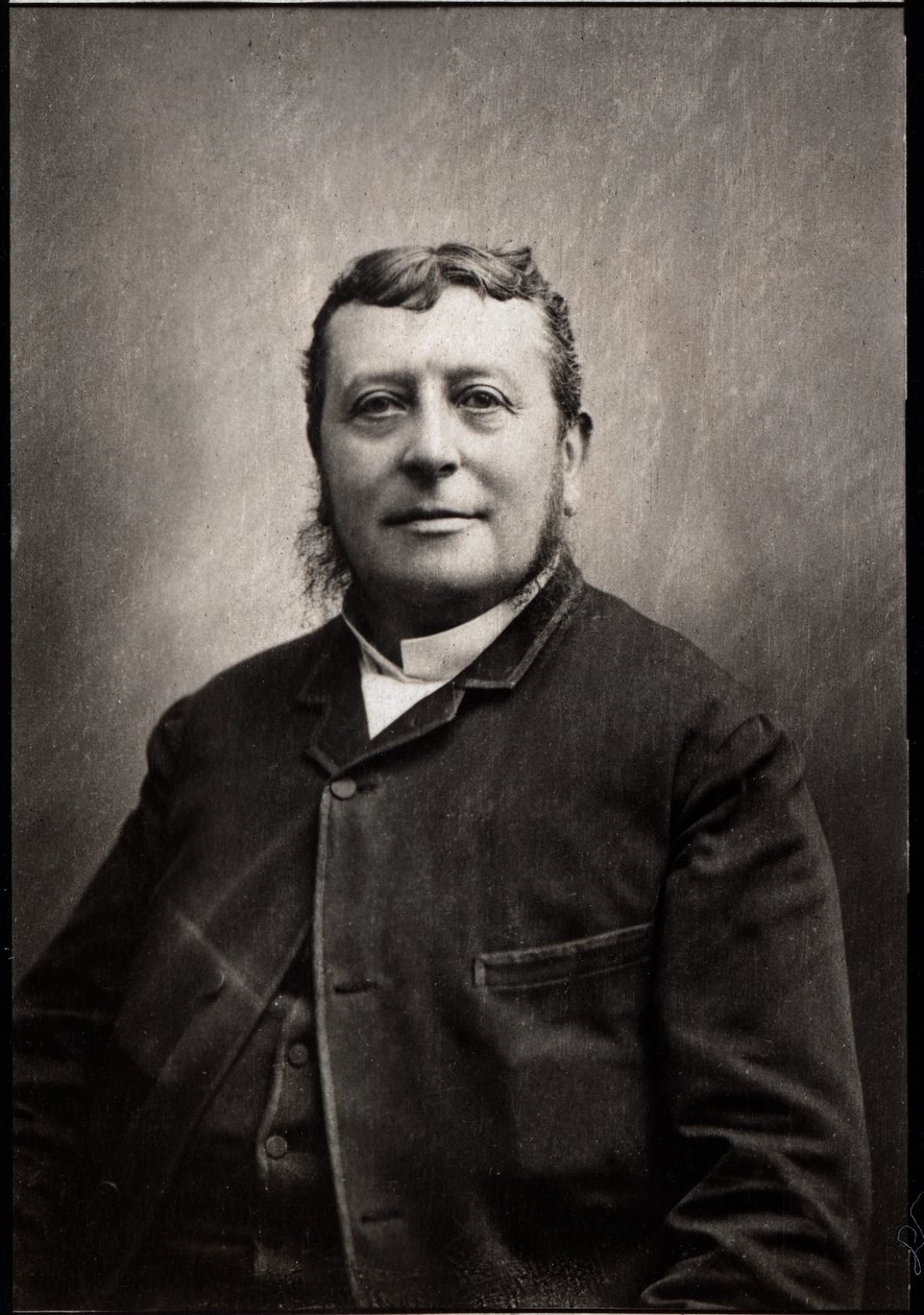Porträtt av Charles Gabriel Edgar Demange (1841-1925), fransk advokat. av French Photographer