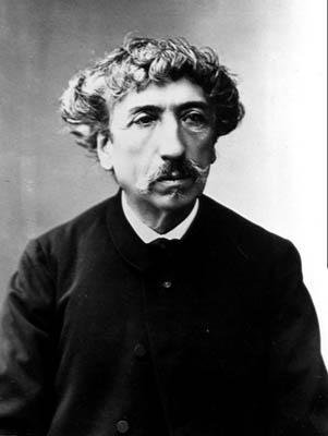 Porträtt av Charles-Jean-Louis Garnier av French Photographer