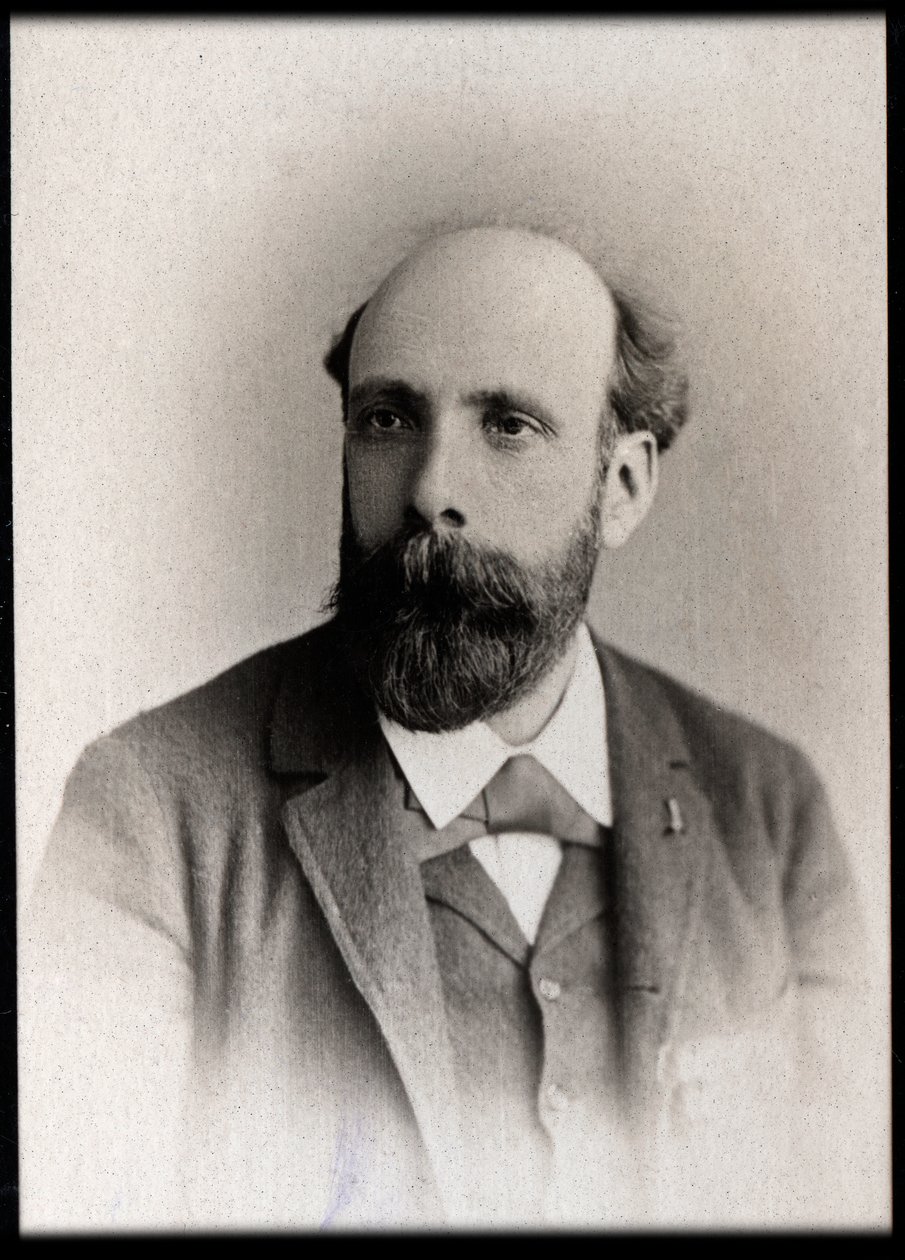 Porträtt av Gaston Salvayre (1847-1916), fransk kompositör. av French Photographer