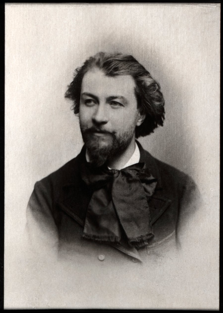 Porträtt av Gustave Charpentier (1860-1956), fransk kompositör. av French Photographer