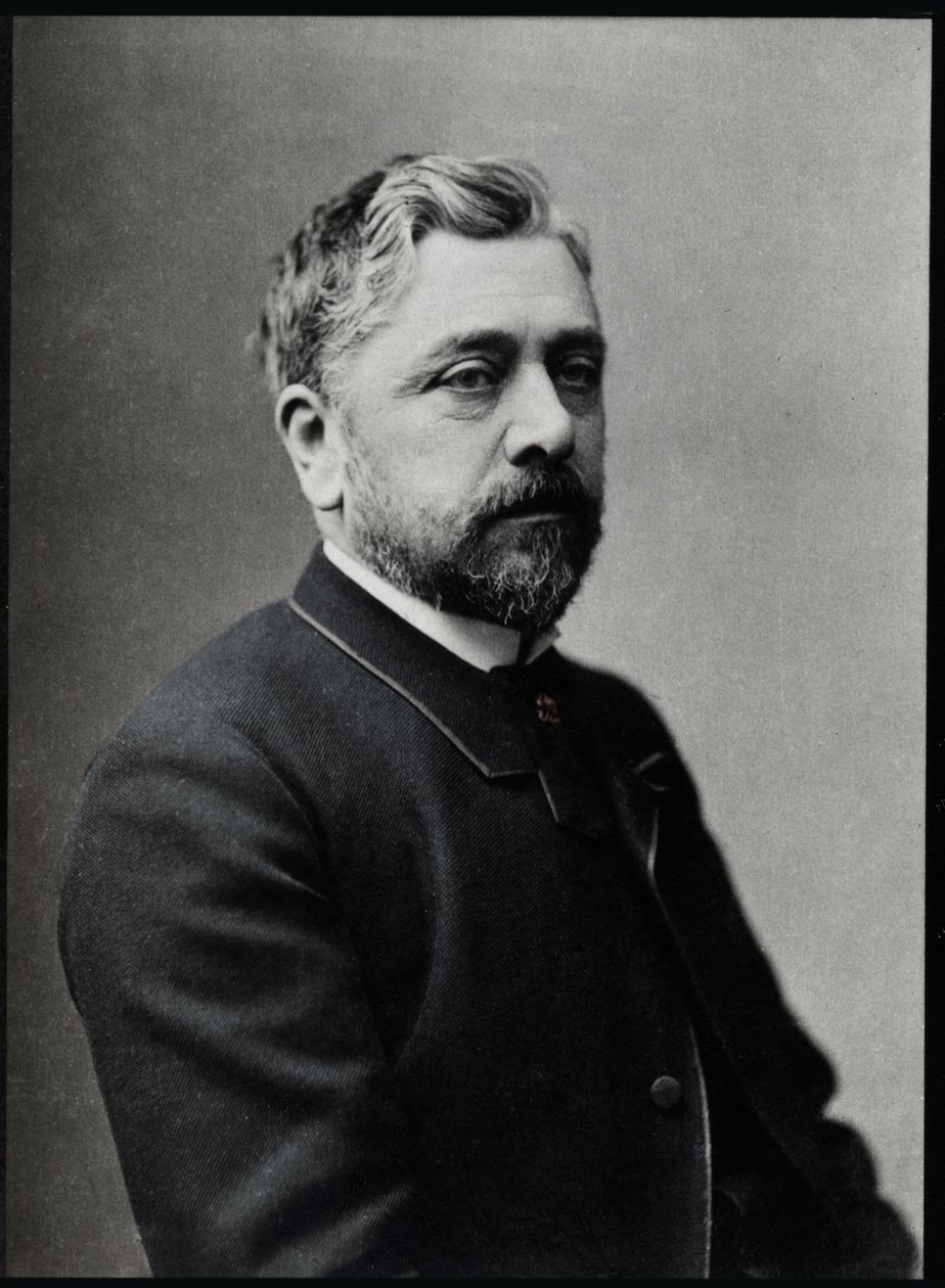 Porträtt av Gustave Eiffel (1832-1923), fransk ingenjör. av French Photographer