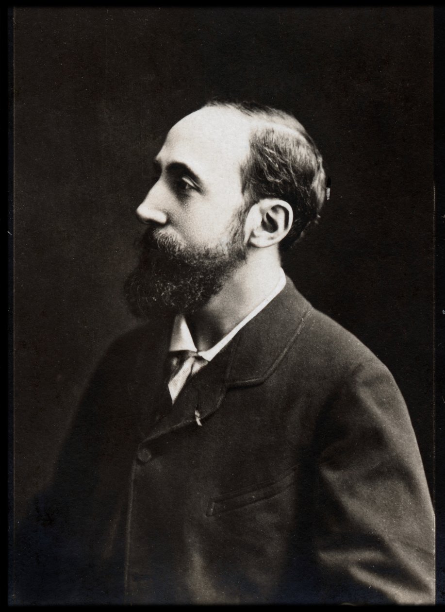 Porträtt av Jules Claretie (1840-1913), fransk författare. av French Photographer