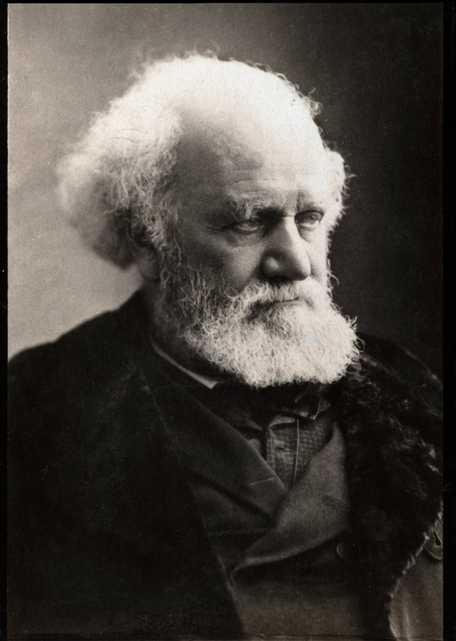 Porträtt av Jules Janssen (Pierre Jules Cesar Janssen) (1824-1907), fransk astronom. av French Photographer