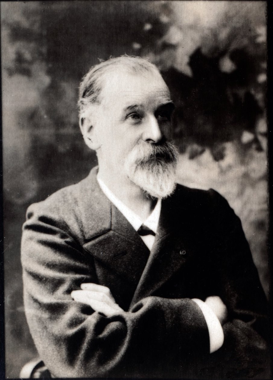 Porträtt av Just Lucas Championniere (1843-1913), fransk kirurg. av French Photographer