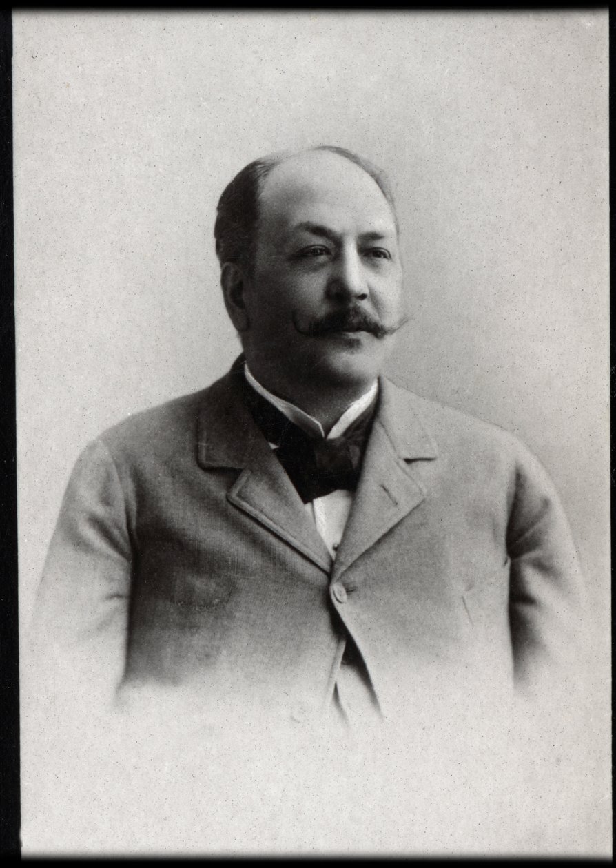 Porträtt av Louis Varney (1844-1908), fransk kompositör. av French Photographer