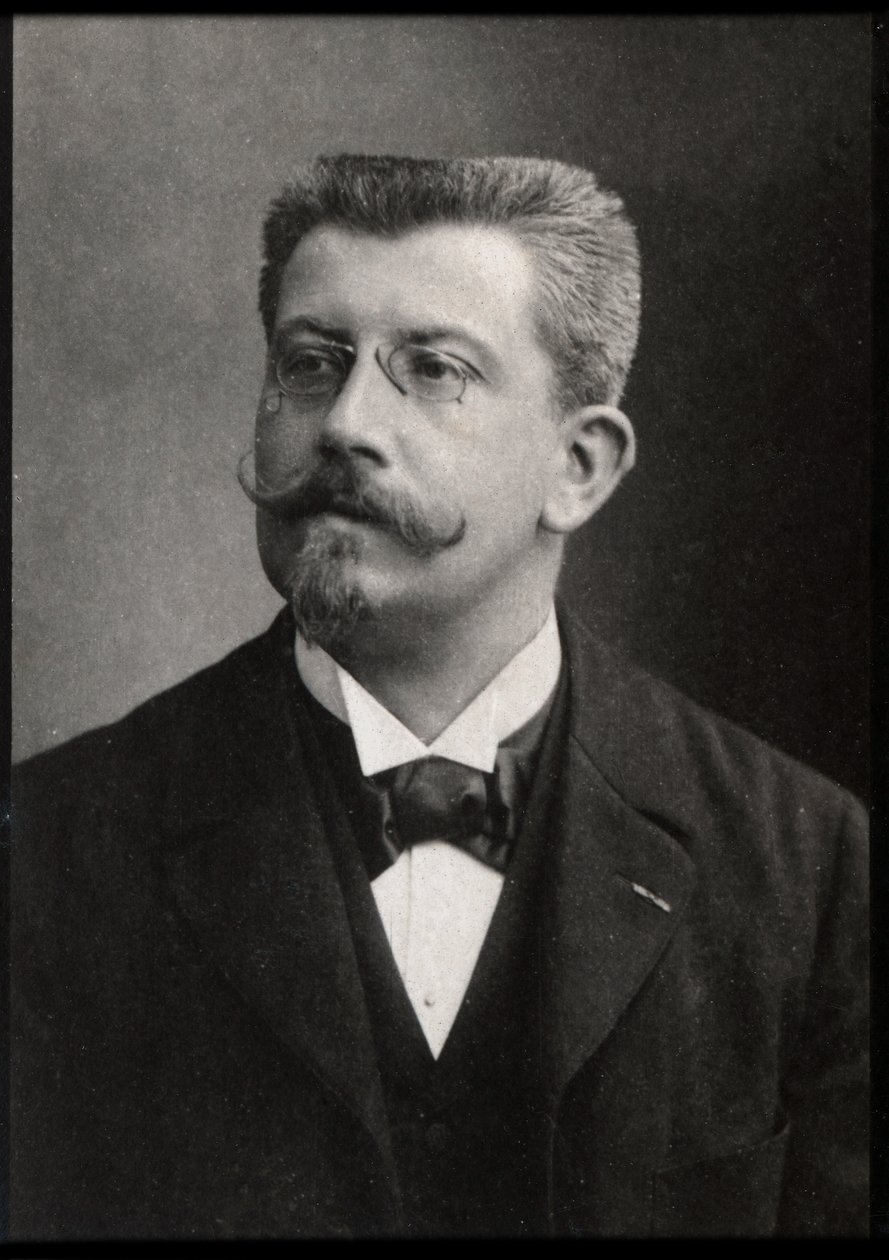 Porträtt av Paul Margueritte (1860-1918), fransk författare. av French Photographer