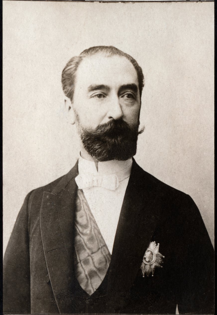 Porträtt av Sadi Carnot (1837-1894), fransk politiker. av French Photographer
