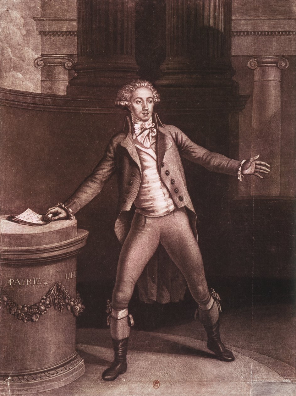 Antoine Barnave (1761-93) av French School