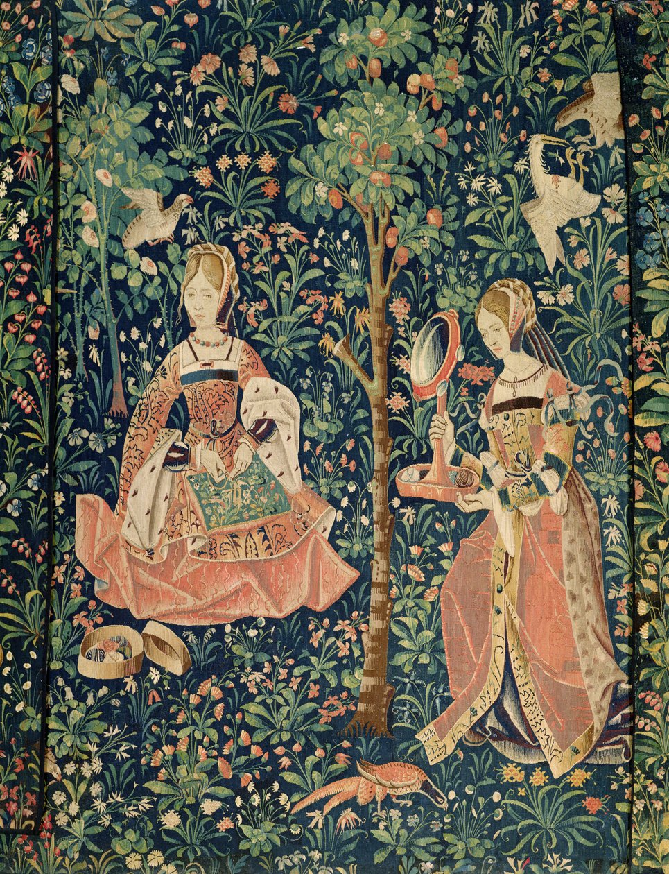 The Lordly Life: Broderi, c.1500 av French School