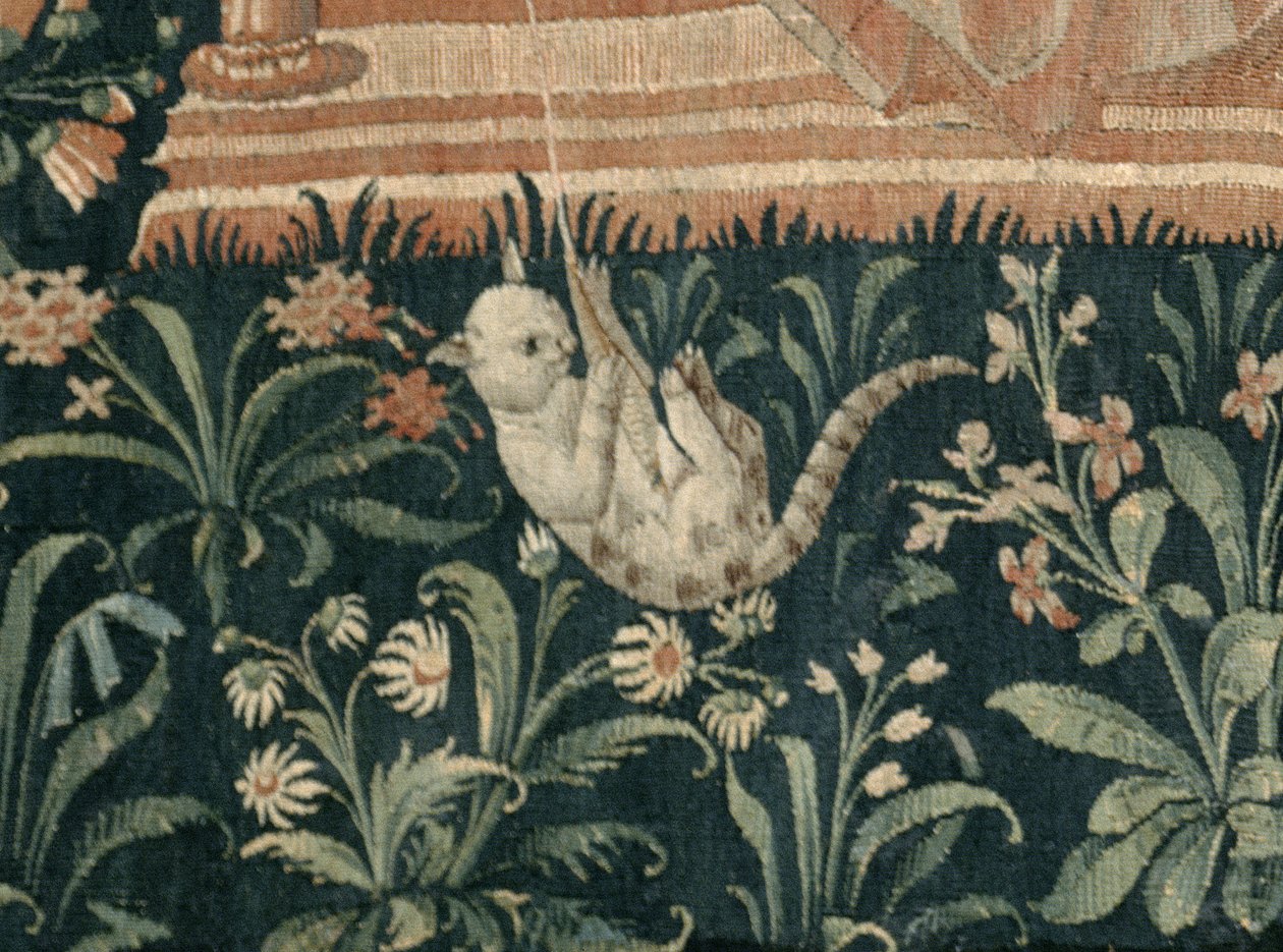 The Lordly Life: Reading, Loire Workshop, ca 1500 (detalj av 28041) av French School