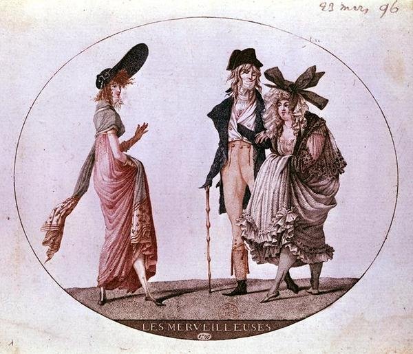 Les Merveilleuses, 23 mars 1796 av French School