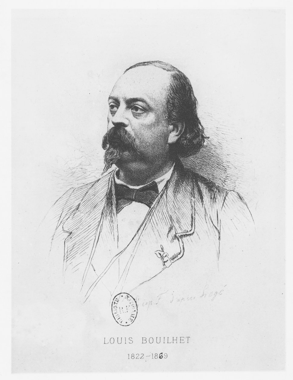 Louis Bouilhet av French School
