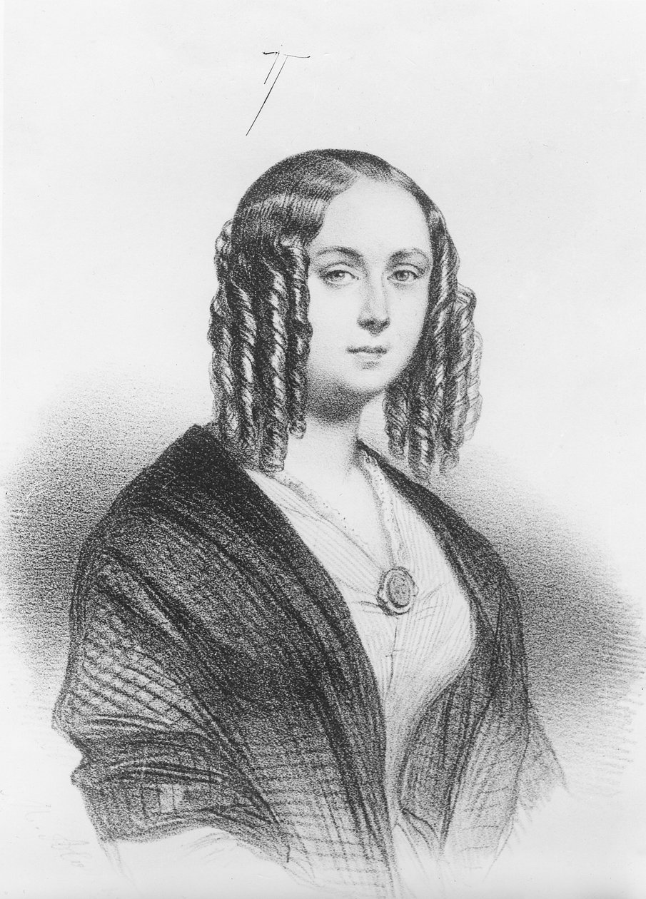 Louise Colet av French School
