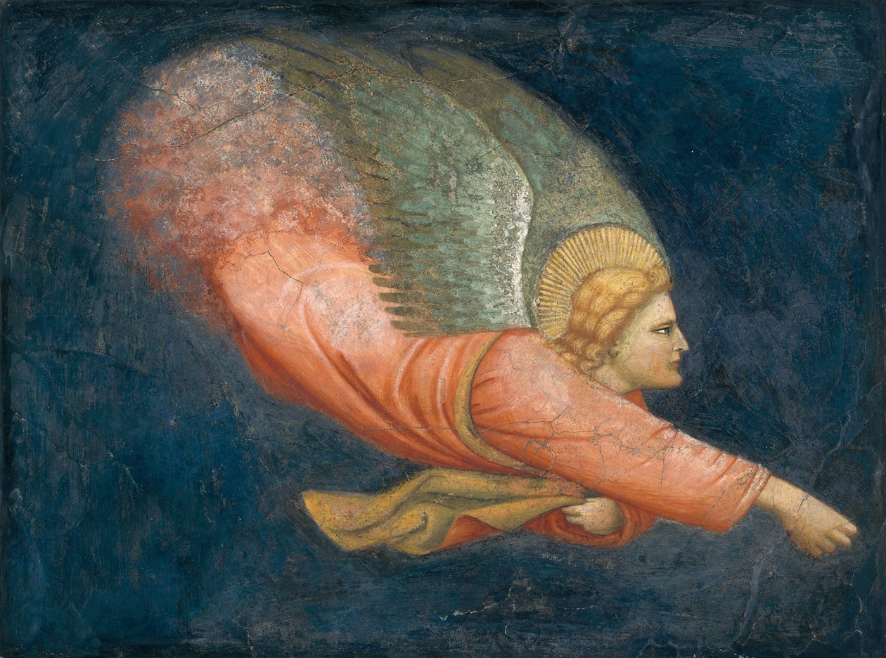 Angel, c.1328 swed av Italian School