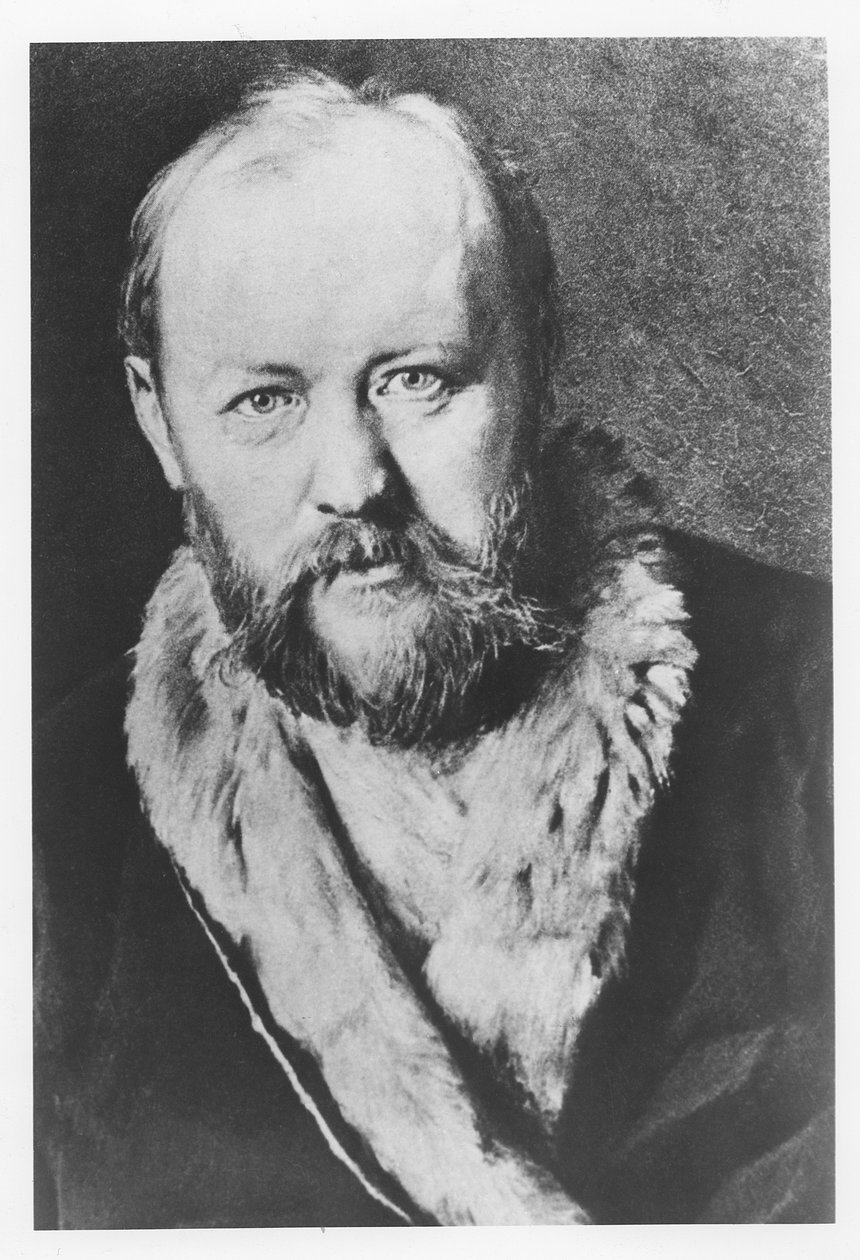 Alexander Ostrovsky av Russian School