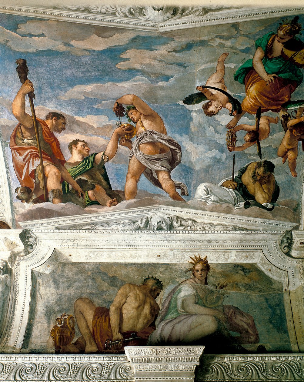 Pluto ma Ceres ma Bacchus ma Icarus, 1560-62 swed av Paolo Veronese
