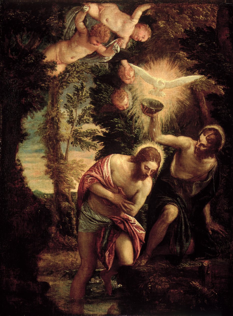 Kristi dop av Paolo Veronese