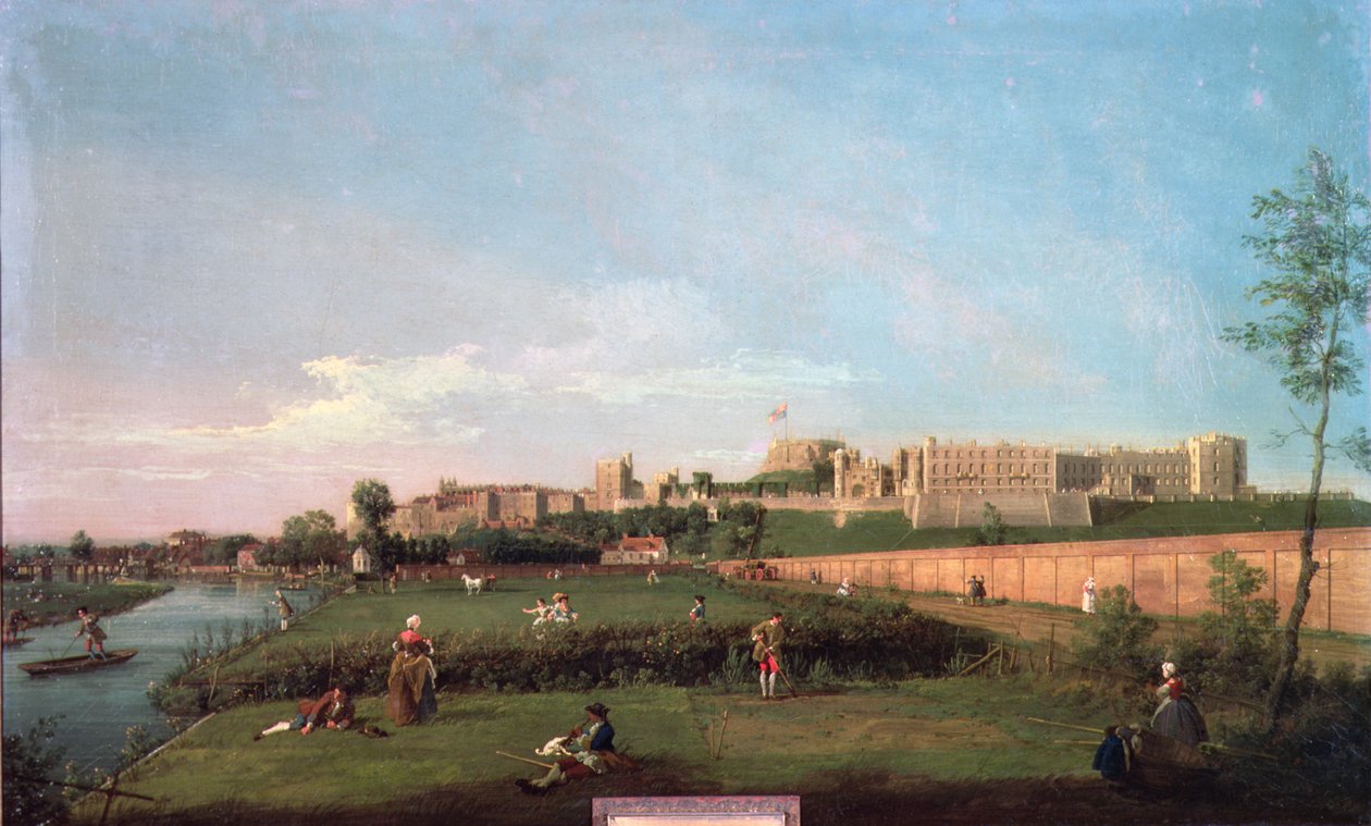 Windsor Castle av Giovanni Antonio Canal