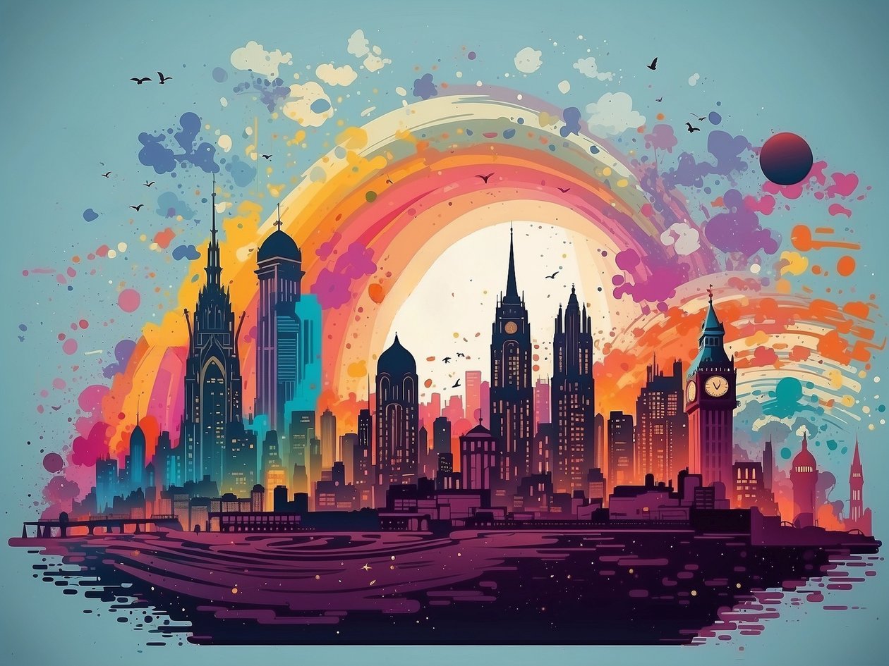 Space City 2 av Mario Witt