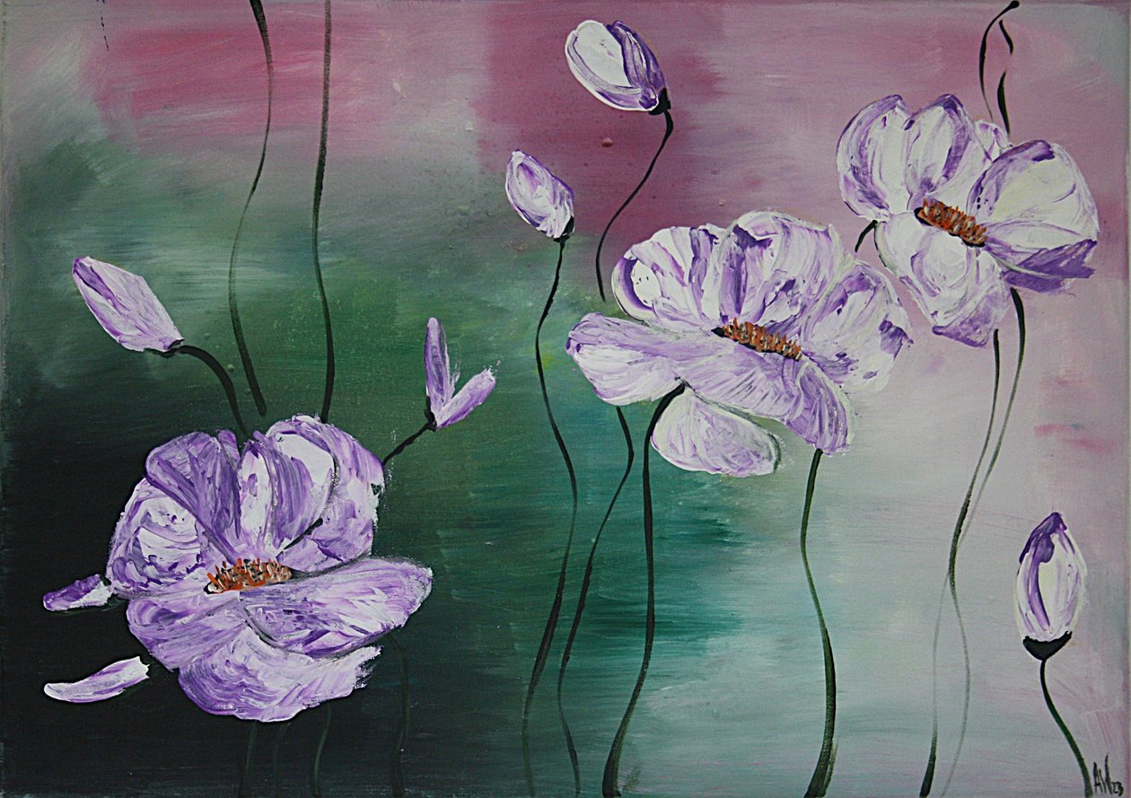 Blommor av Anja Weber
