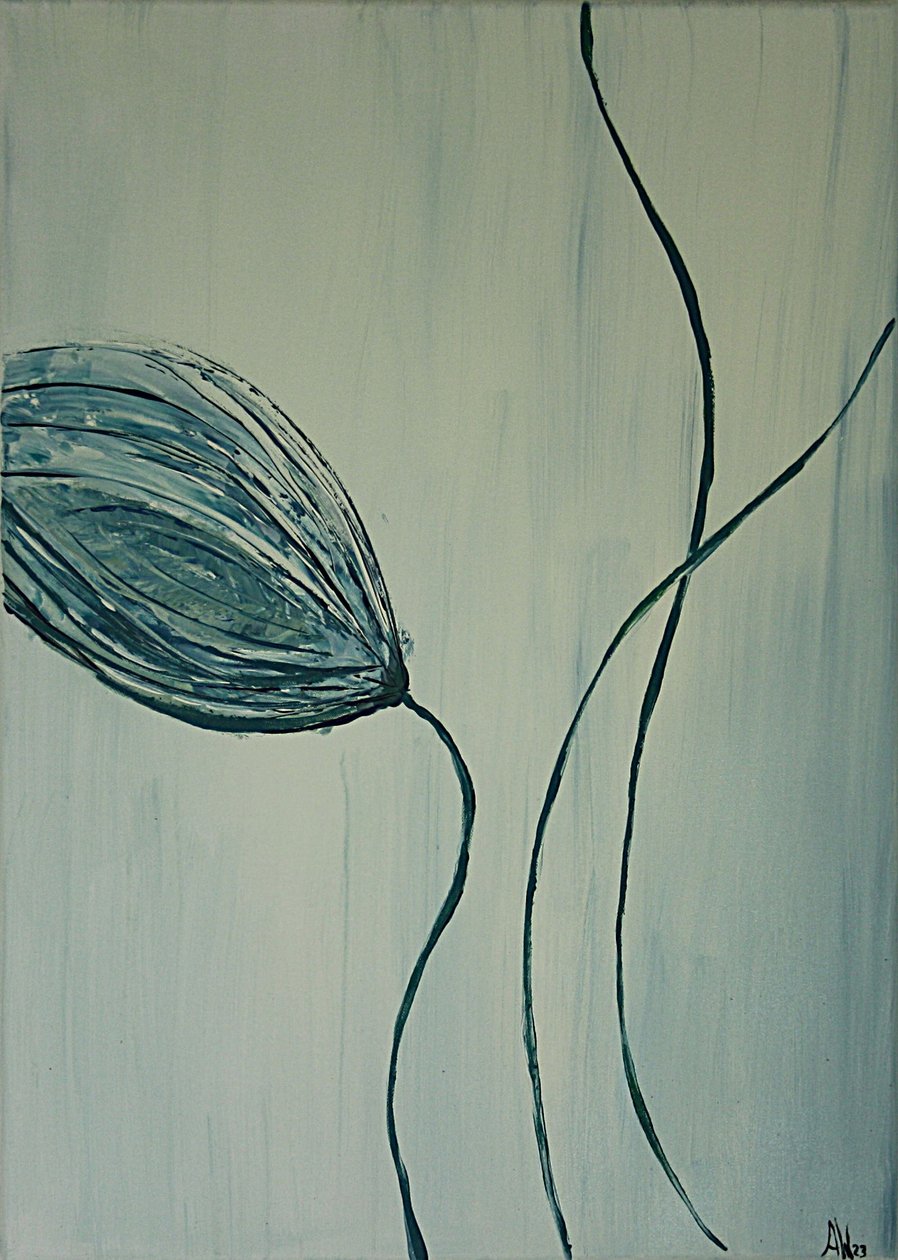 Knospe II av Anja Weber