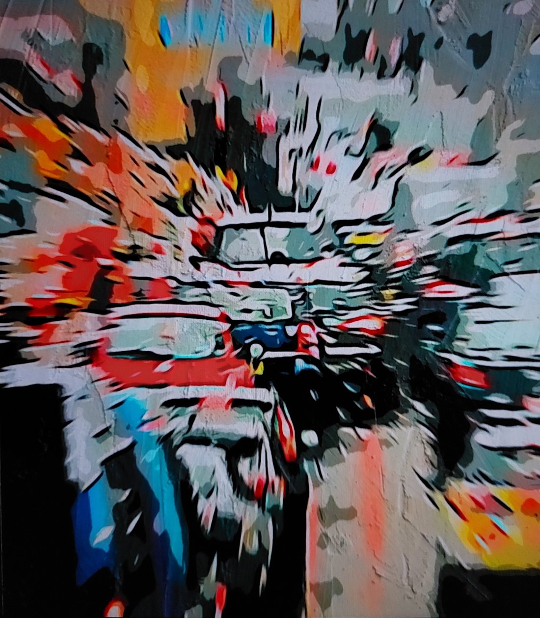 Kontrast urban av Mavet