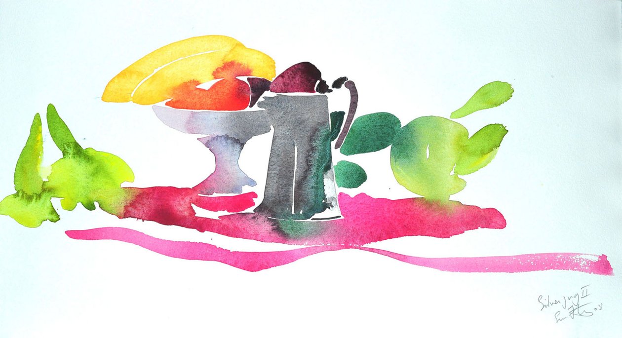Silver jug II 36x56 av Simon Fletcher