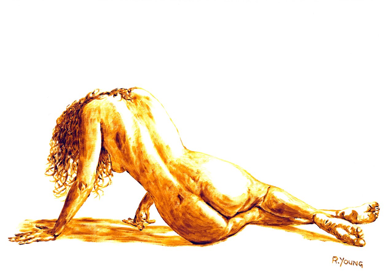 Kontemplation - Studie av Richard Young