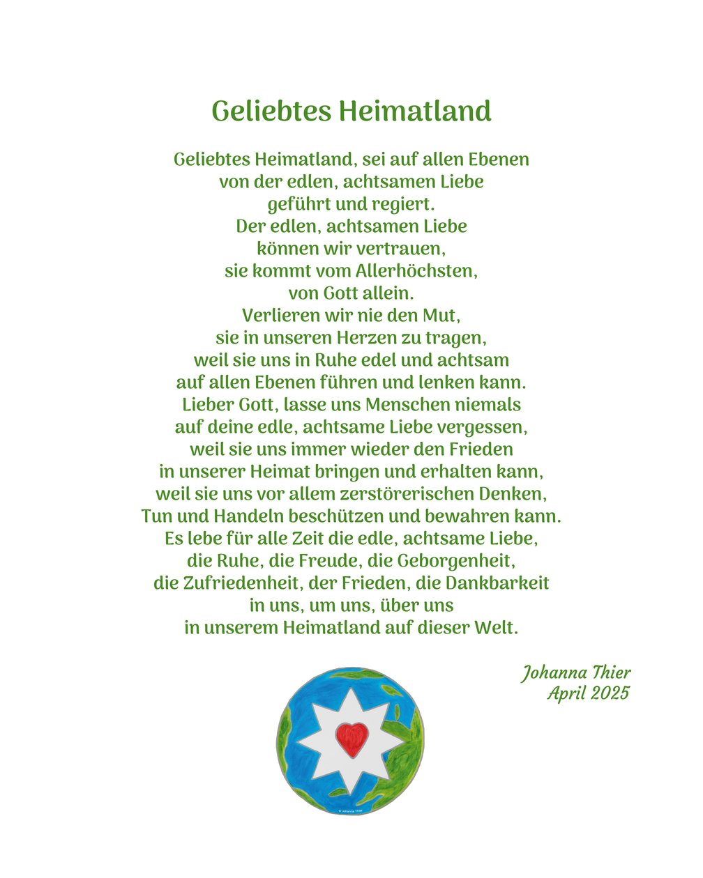 Älskade hemland av Johanna Thier