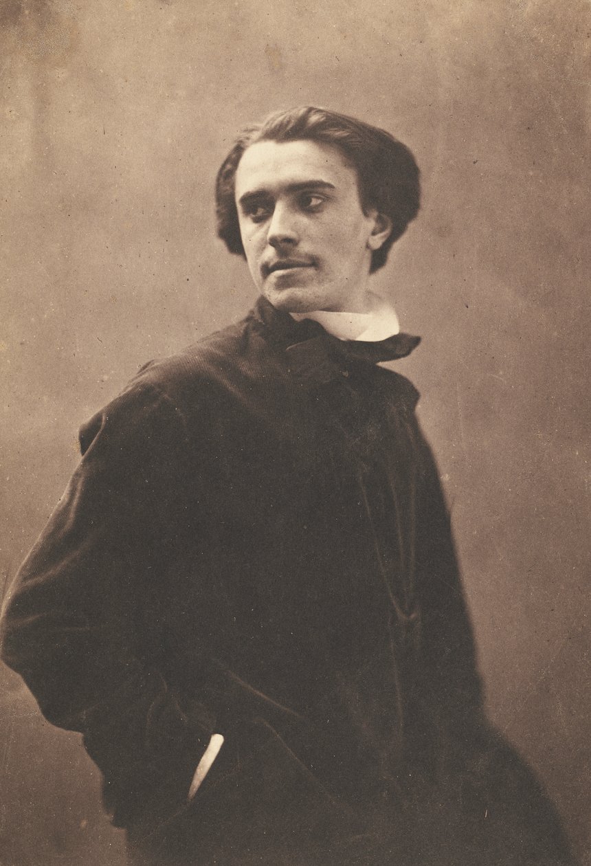 Aimé Millet, 1855-59 (saltat papperstryck) av Nadar