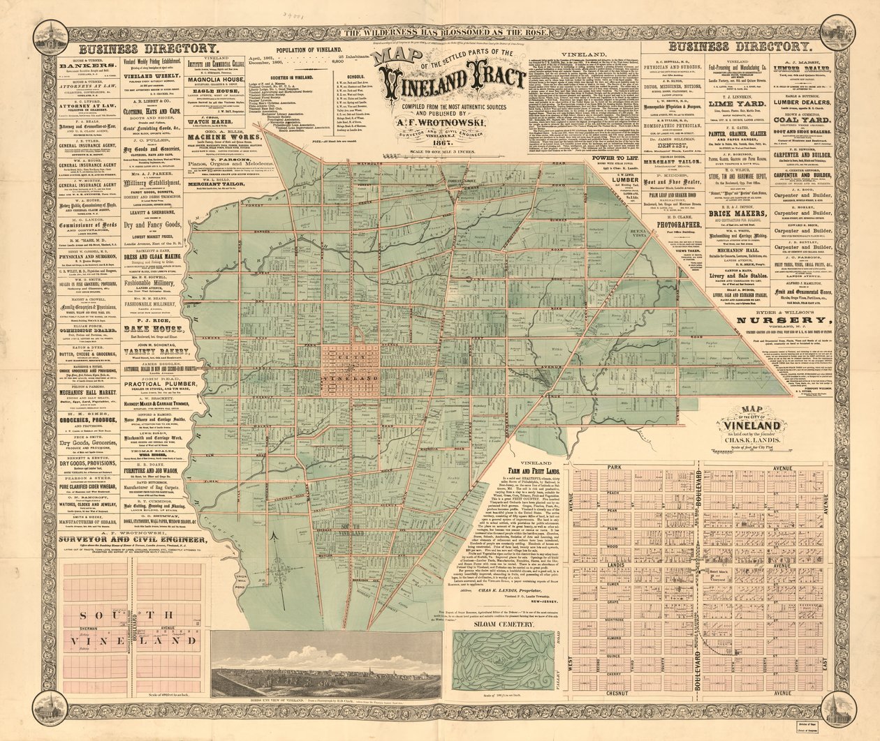 Shows real-property tracts and owners
