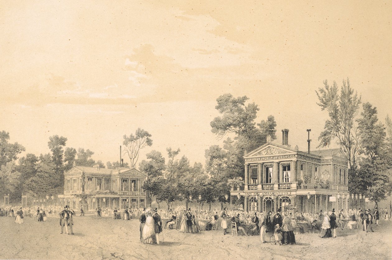 Cafe des Ambassadeurs, Champs-Elysees av A Provost