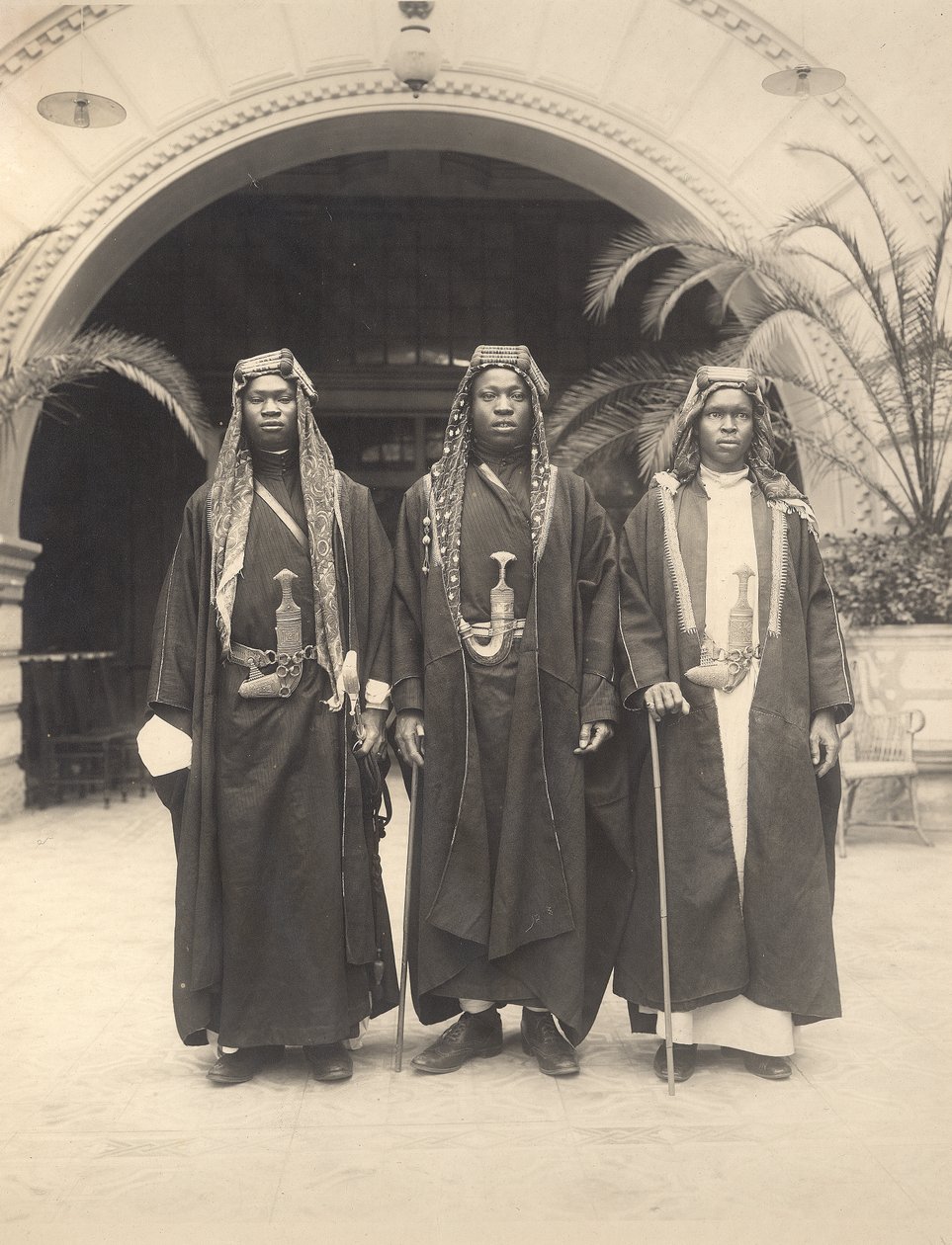 Sherif Abdullahs skötare, Jerusalem, 1921 av A. Reid