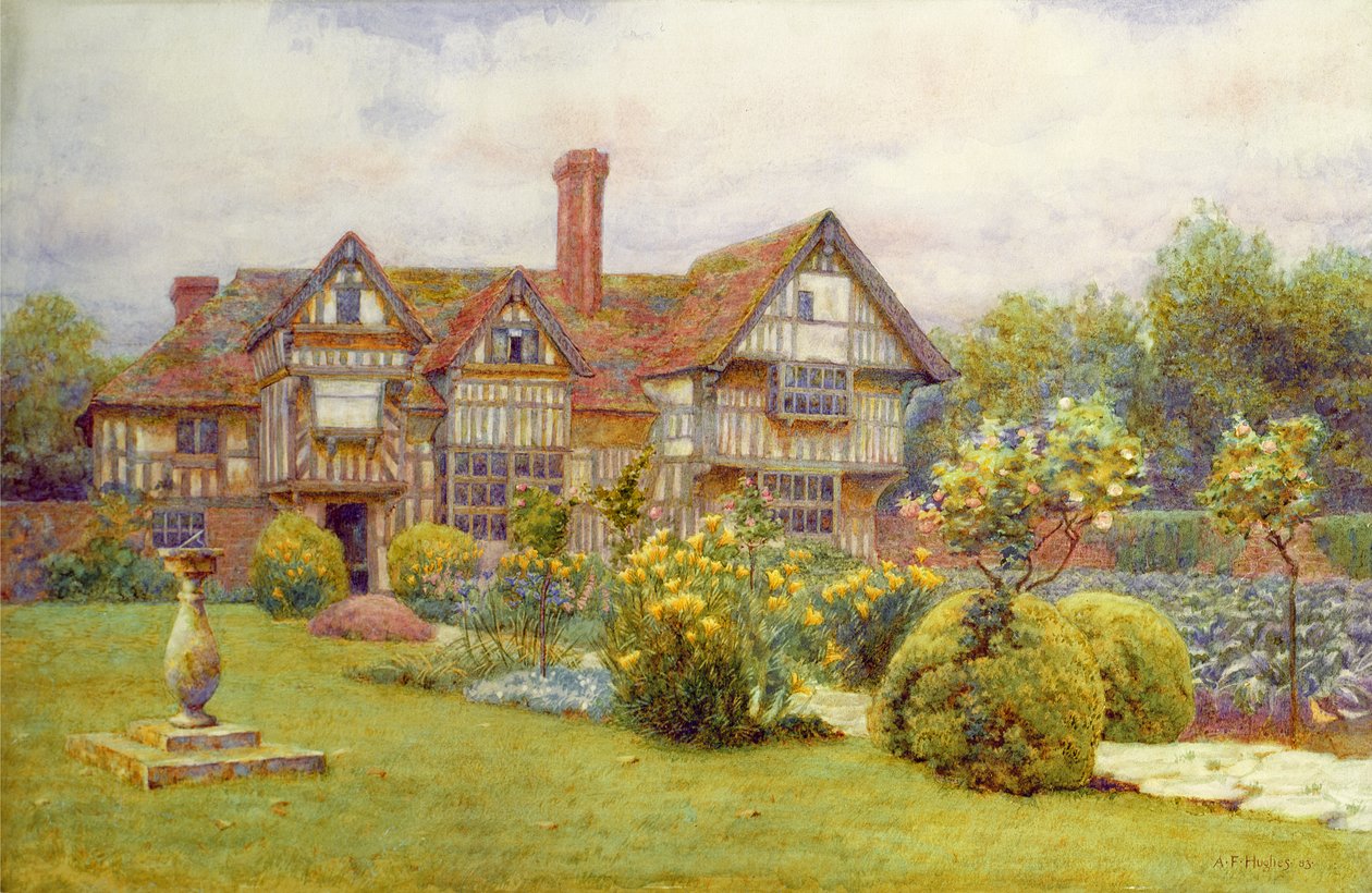 Rumwood Court, Langley, nära Maidstone av A. Foord Hughes