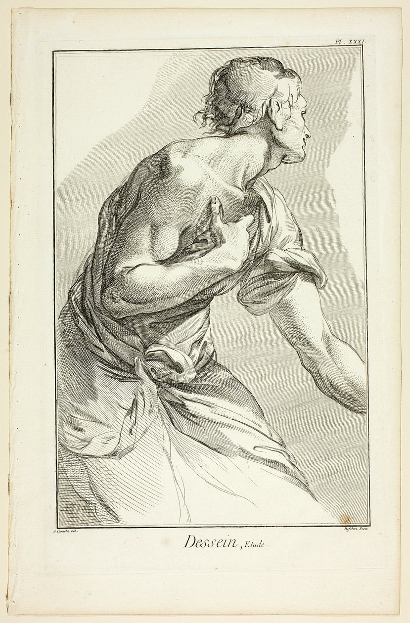 Design: Studie, från Encyclopédie av A. J. Defehrt