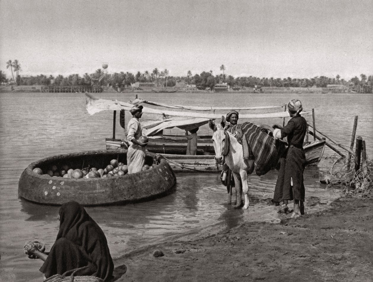 Transport i Irak, 1925 av A. Kerim