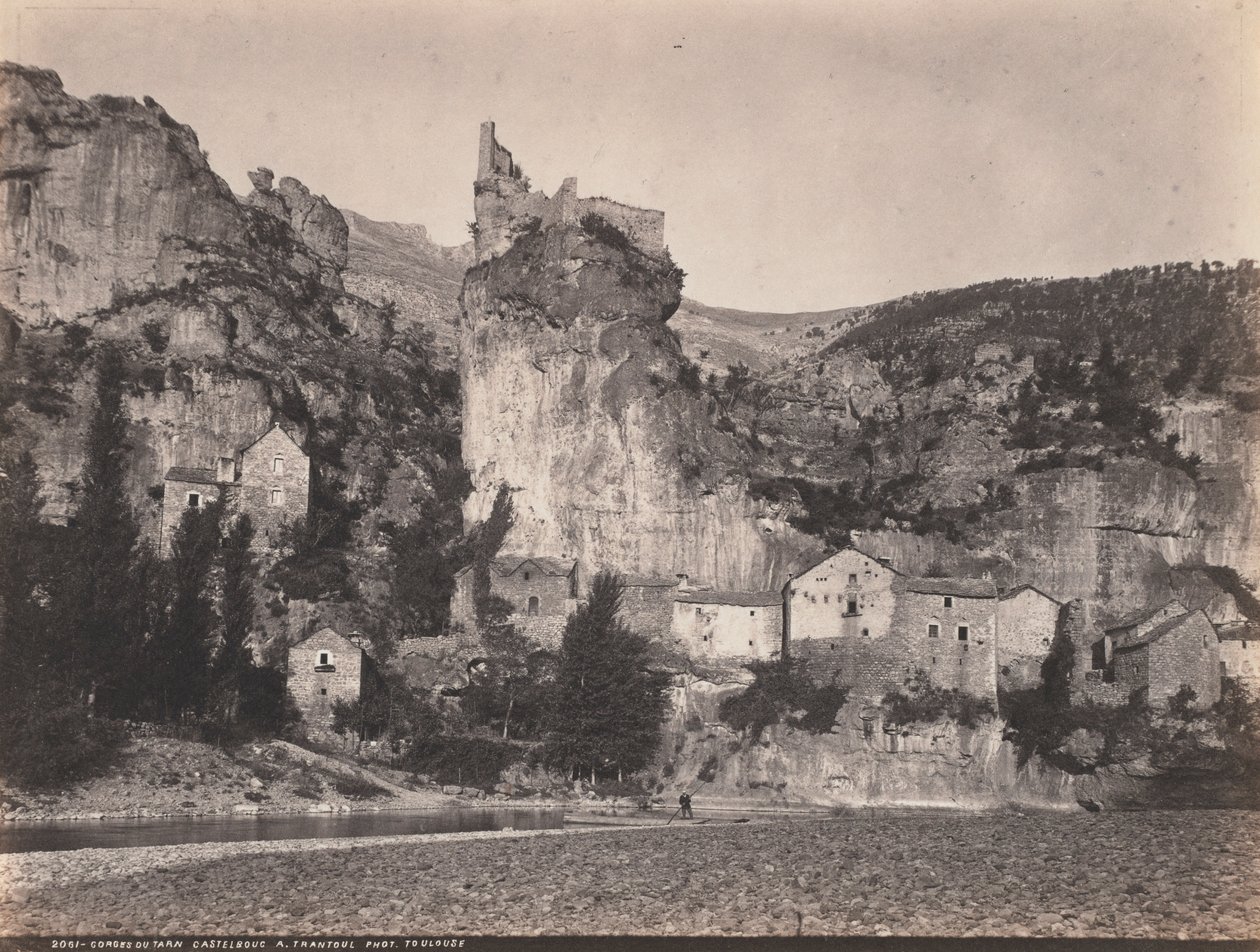 Gorges Du Tarn Castelbouc, 1870-talet. av A. Trantoul