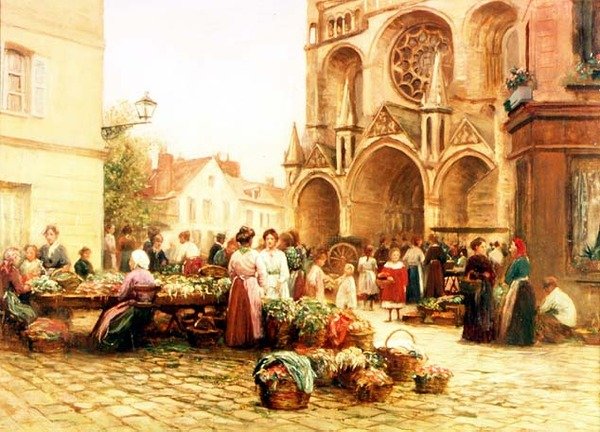 Katedralens torg av A. Trevor Haddon