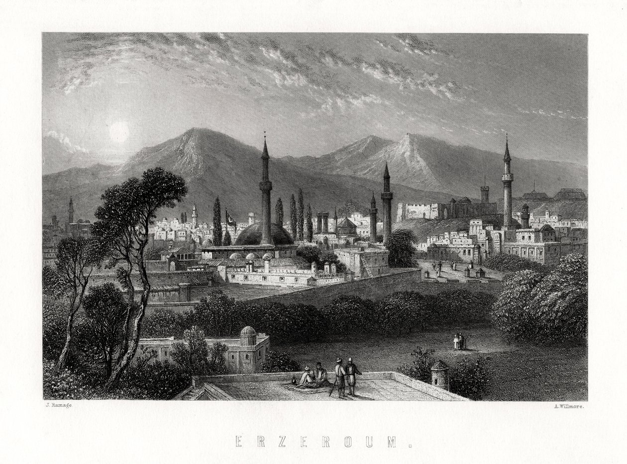 Erzurum, Turkiet, 1883 av A. Willmore
