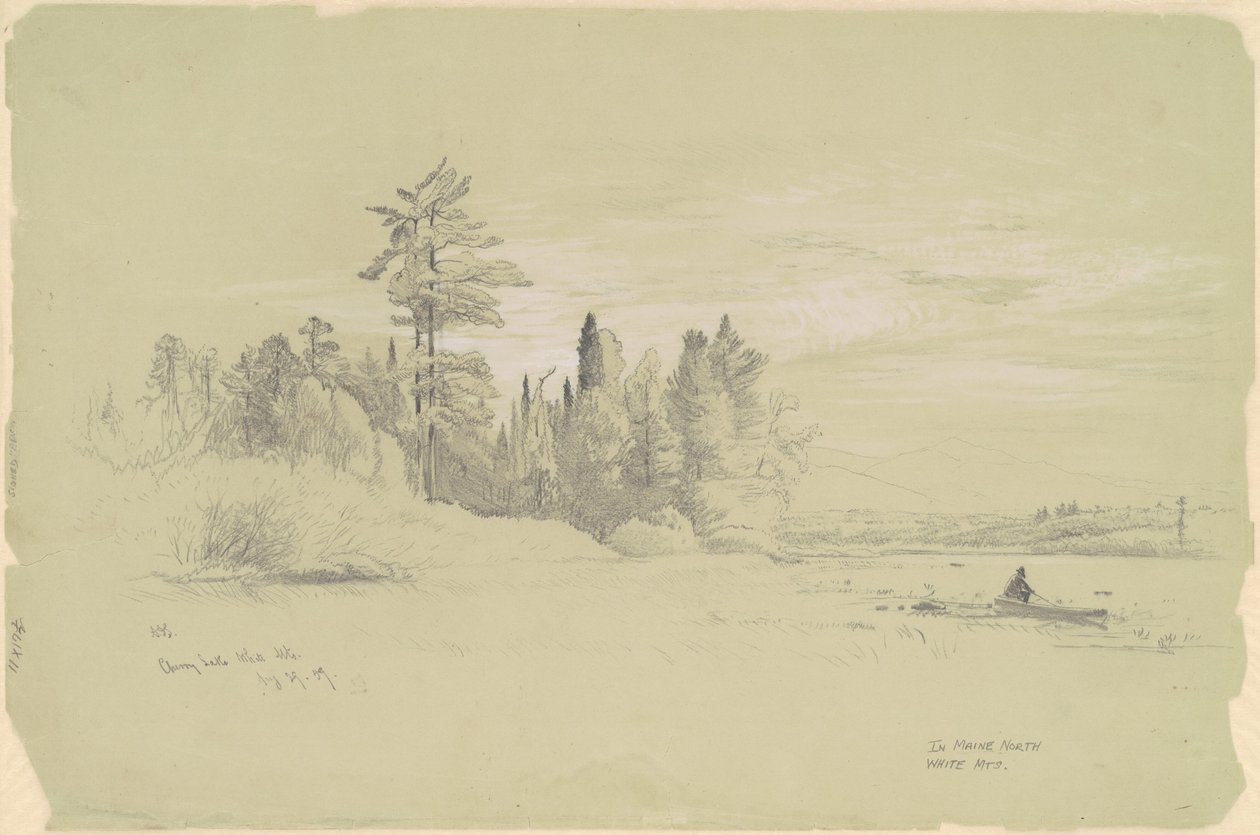 Cherry Lake, Vita bergen av Aaron Draper Shattuck