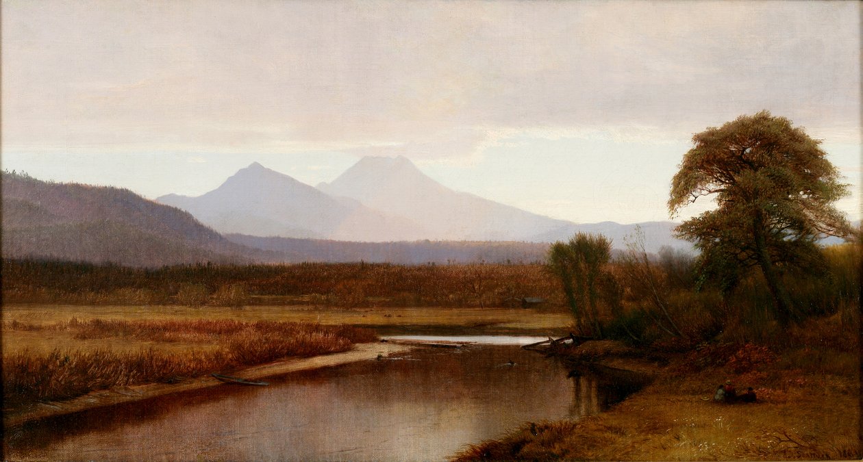 På Saco, North Conway av Aaron Draper Shattuck