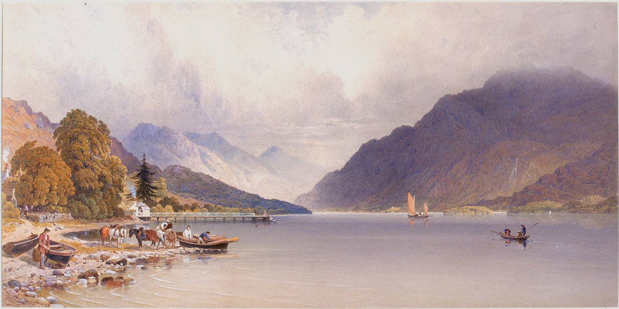 Piren i Luss, Loch Lomond av Aaron Edwin Penley