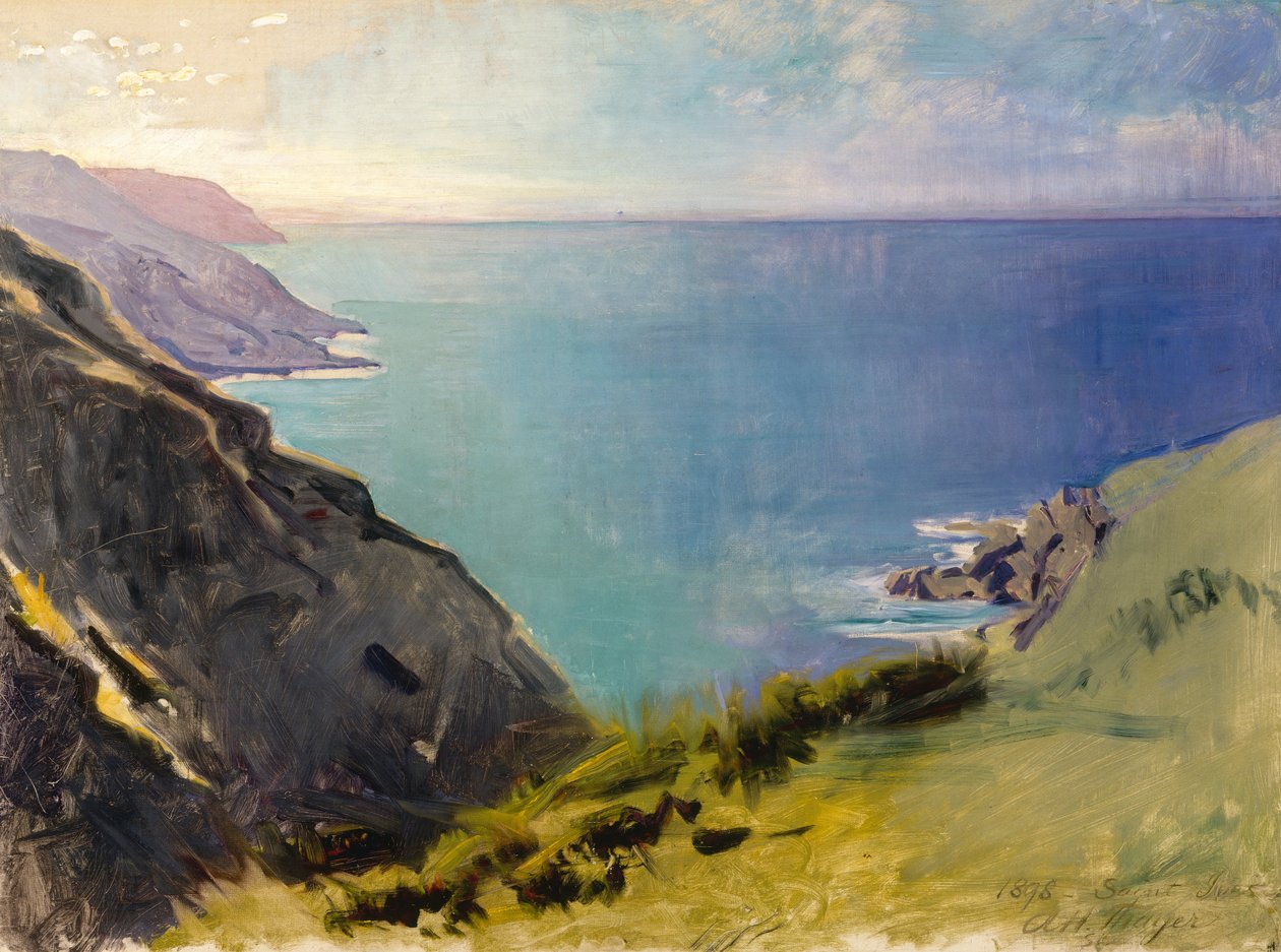 Cornish Headlands av Abbott Handerson Thayer