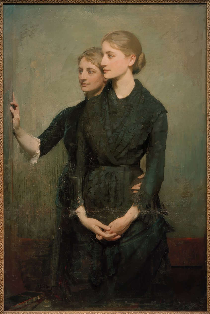 Systrarna av Abbott H. Thayer