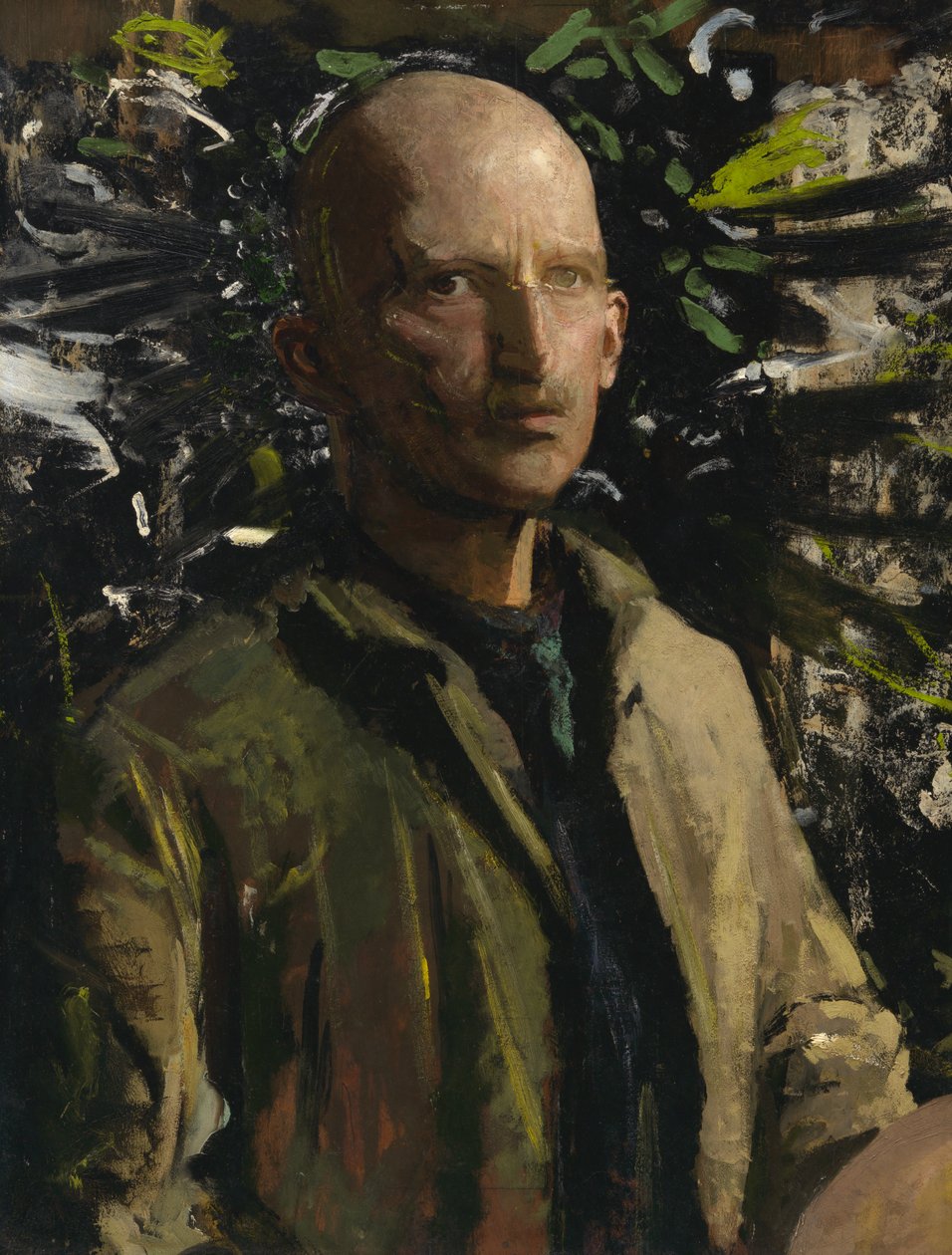Abbott Handerson Thayer, självporträtt, 1920. av Abbott Handerson Thayer