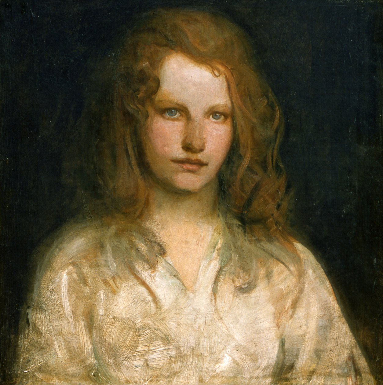 Margaret MacKittrick, ca 1903 (olja på duk) av Abbott Handerson Thayer